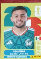 Fussball Sticker Alexis Vega Mexiko guter Zustand