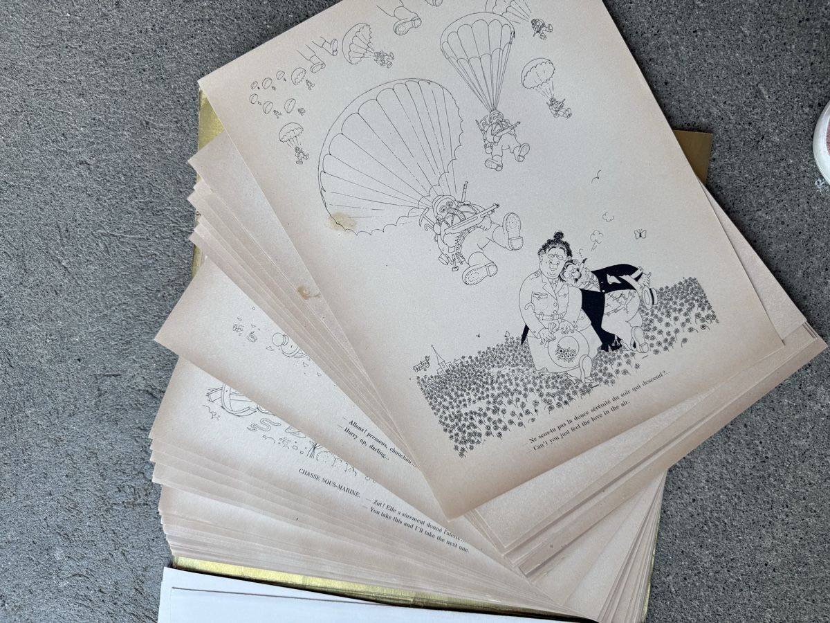 Bücher: Mappe DUBOUT Préfas du Gabriel Chevallier 1944 – Gebraucht aus Konolfingen von petzipetz 8