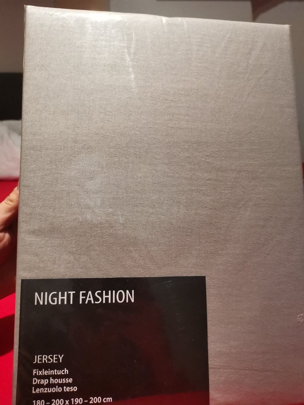 Bettwäsche: Fixleintuch Grau Neu Aktion – Neu und originalverpackt aus Goldach von Top-Shops