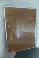 Alu Bilderrahmen silber 51 x 71 cm mit Glas & Rückwand