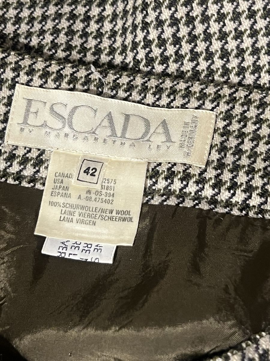 Escada Gonne: Jupe en laine Escada, taille M – Usato da St-Pierre-Clages venduto da ste_xk6p 6