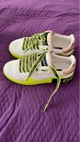 Baskets Dolce & Gabbana blanches et jaune fluo en 38.5