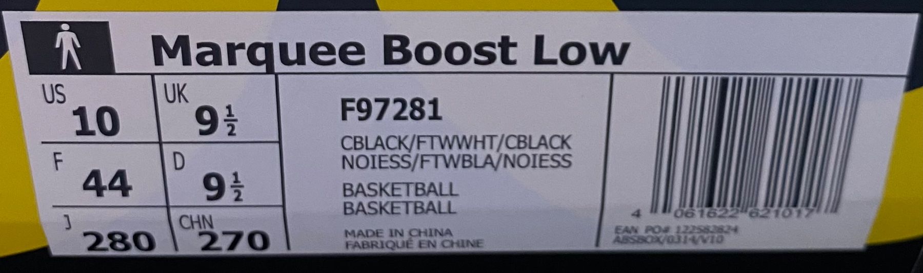 Adidas Scarpe da uomo: Adidas Marquee Boost Low Basketball – Usato da Wettingen venduto da Sell_23 2