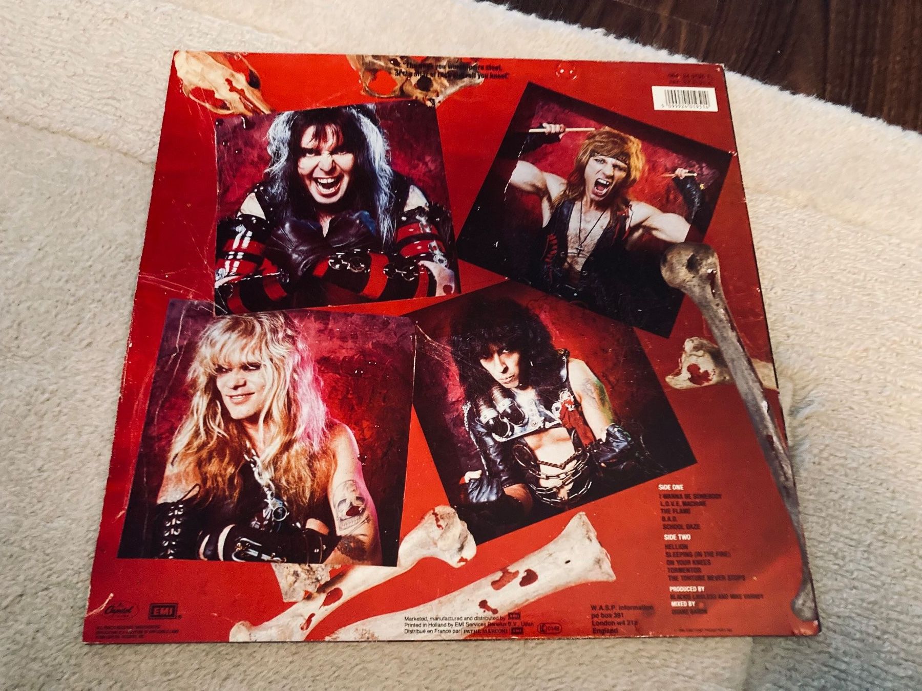 Schallplatten: W.A.S.P. Vinyl Schallplatte gebraucht – Gebraucht aus Wagenhausen von Novafreund283 1