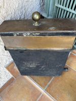 Ancien réchaud cuivre et fer, objet décoratif ou pièces L38c
