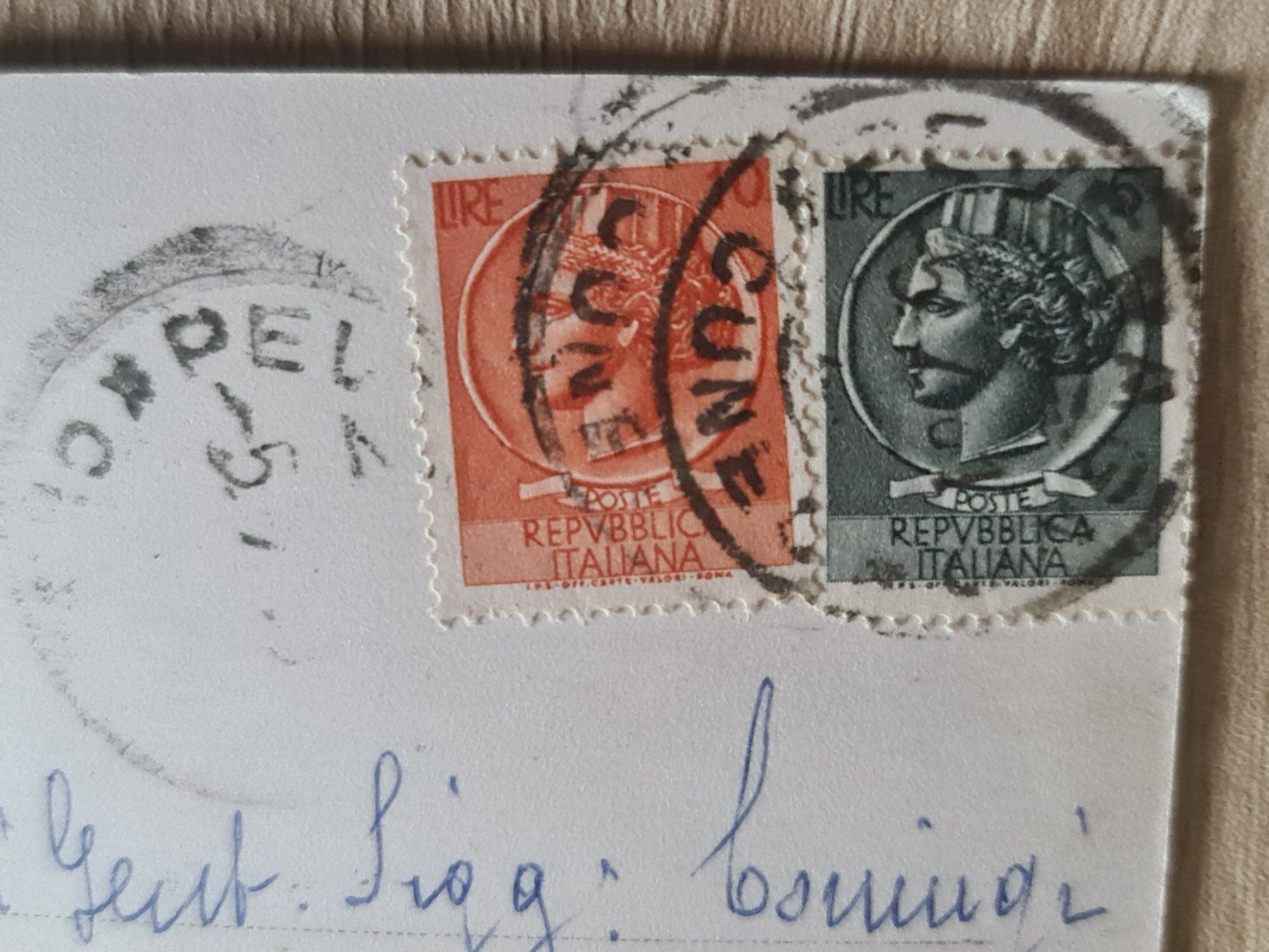 Cartoline postali: Ansichtskarte Peveragno Italien – Usato da Dintikon venduto da Vexi 1