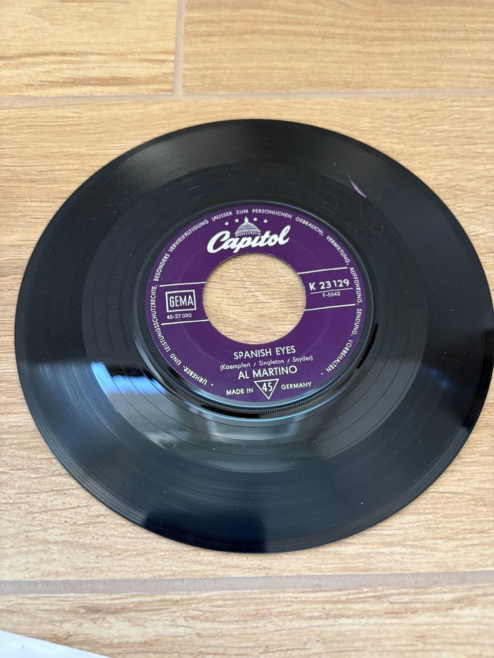 Vinyles: Single Platte (45 Drehungen) – D'occasion à Fislisbach par Isabelleli 1