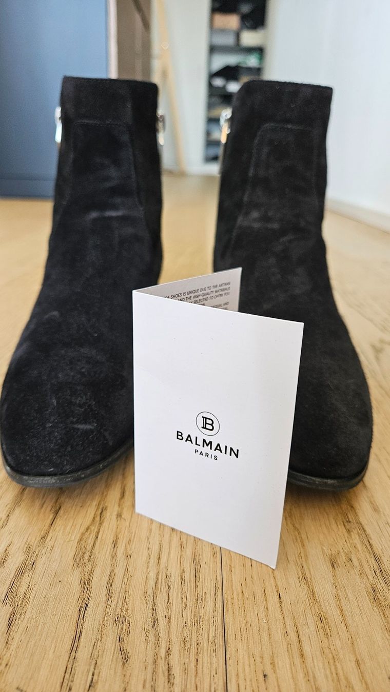 Balmain Scarpe da uomo: Balmain Mike Suede boots - 43 – Usato da Horgen venduto da Biffy2010 4