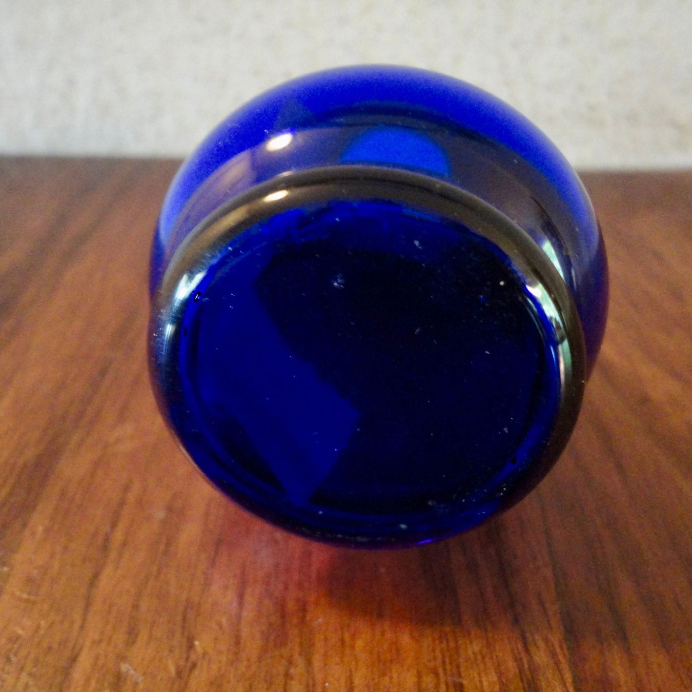 Vasen & Gefässe: Mini Vase Goldblau bemalt. – Gebraucht aus Wädenswil von FILI10 4