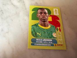 Panini Fifa Fussball WM 2026 Sticker Nicolas Jackson SEN 19