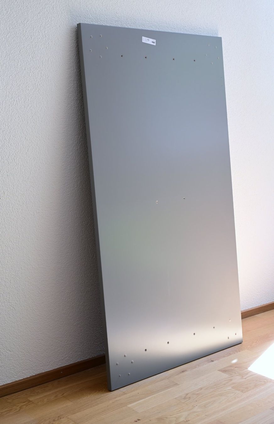 Ikea Piatti di portata: IKEA Tischplatte RODULF | 140 x 80 cm  | Grau – Usato da Scherz venduto da Neogeo5000 1