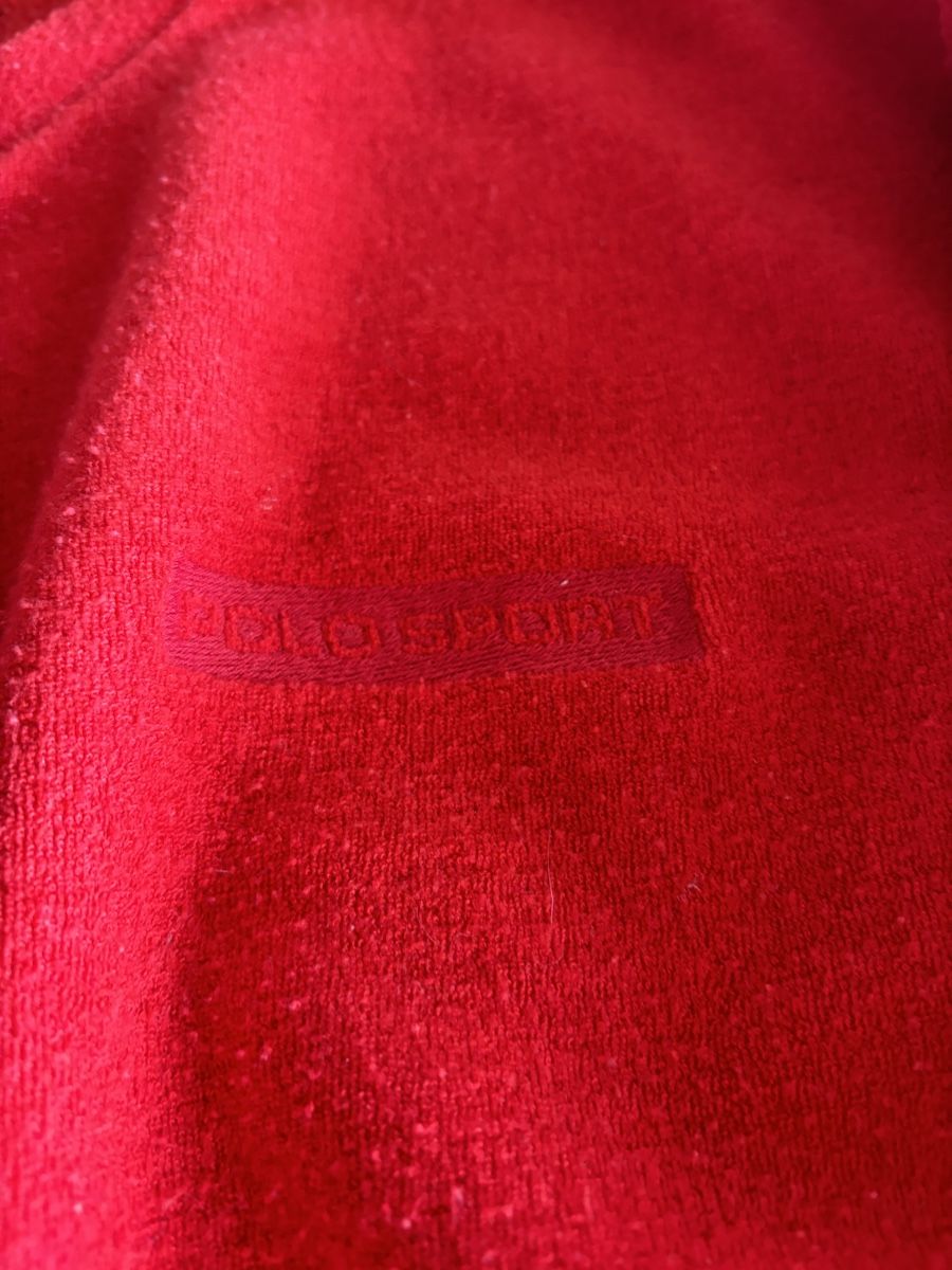 Ralph Lauren Maglioni & Felpe: Ralph Lauren Pullover Fleece Gr. L rot – Usato da Hausen AG venduto da Eufrat 2