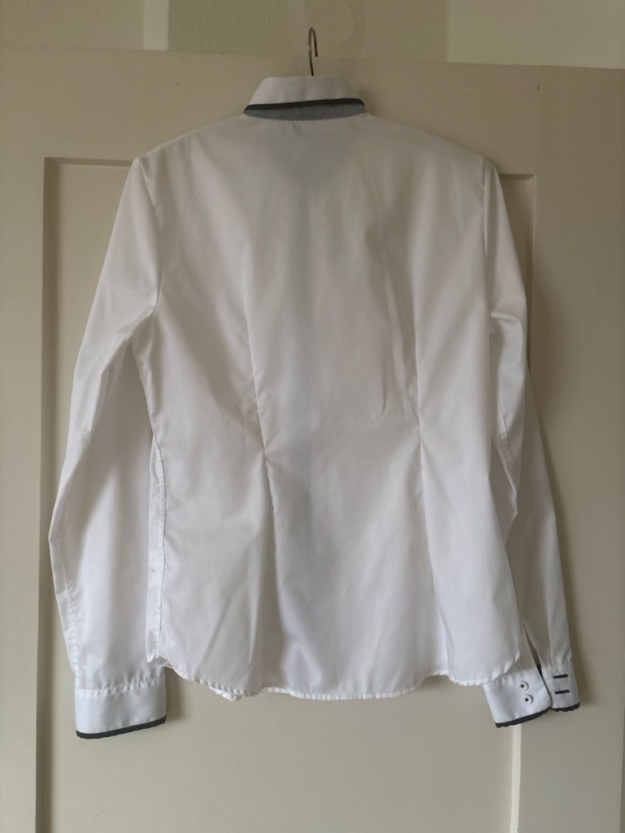 Camicette: Weisses Hemd von Wallmann, Gr. 36 – Usato da Basel venduto da FannySt 1