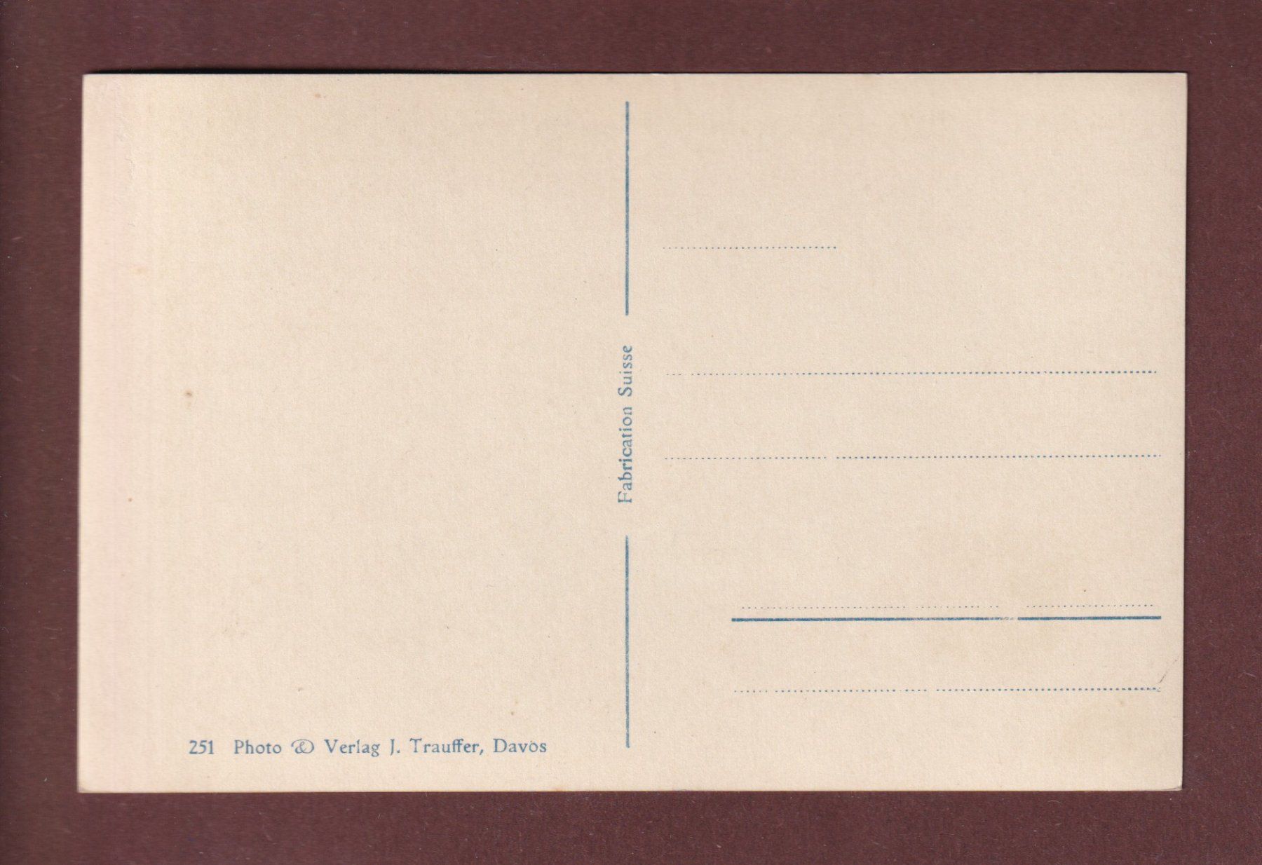 Cartoline postali: FURKA-PASS Arosa-Davos – Usato da Pully venduto da nicecards-shop 1