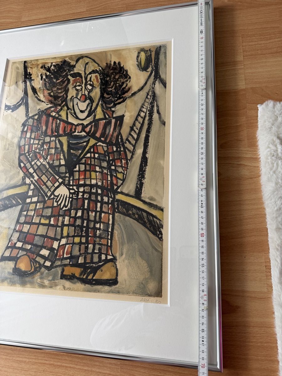 Grafica & Litografie: Der Clown Unikat von Armin 80 – Usato da Zug venduto da specki5 8