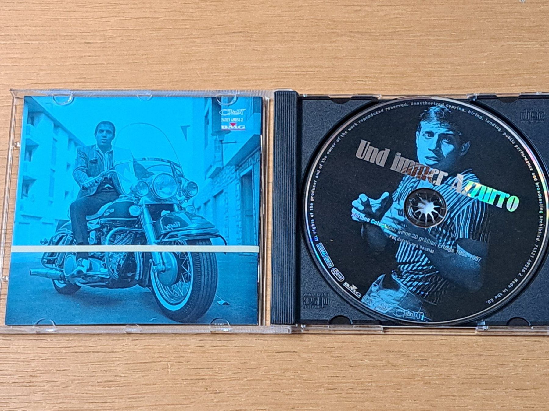 CD: CD Und immer Azzurro, Adriano Celentano, seine 20 grössten E – Usato da Unterseen venduto da Kanica 2