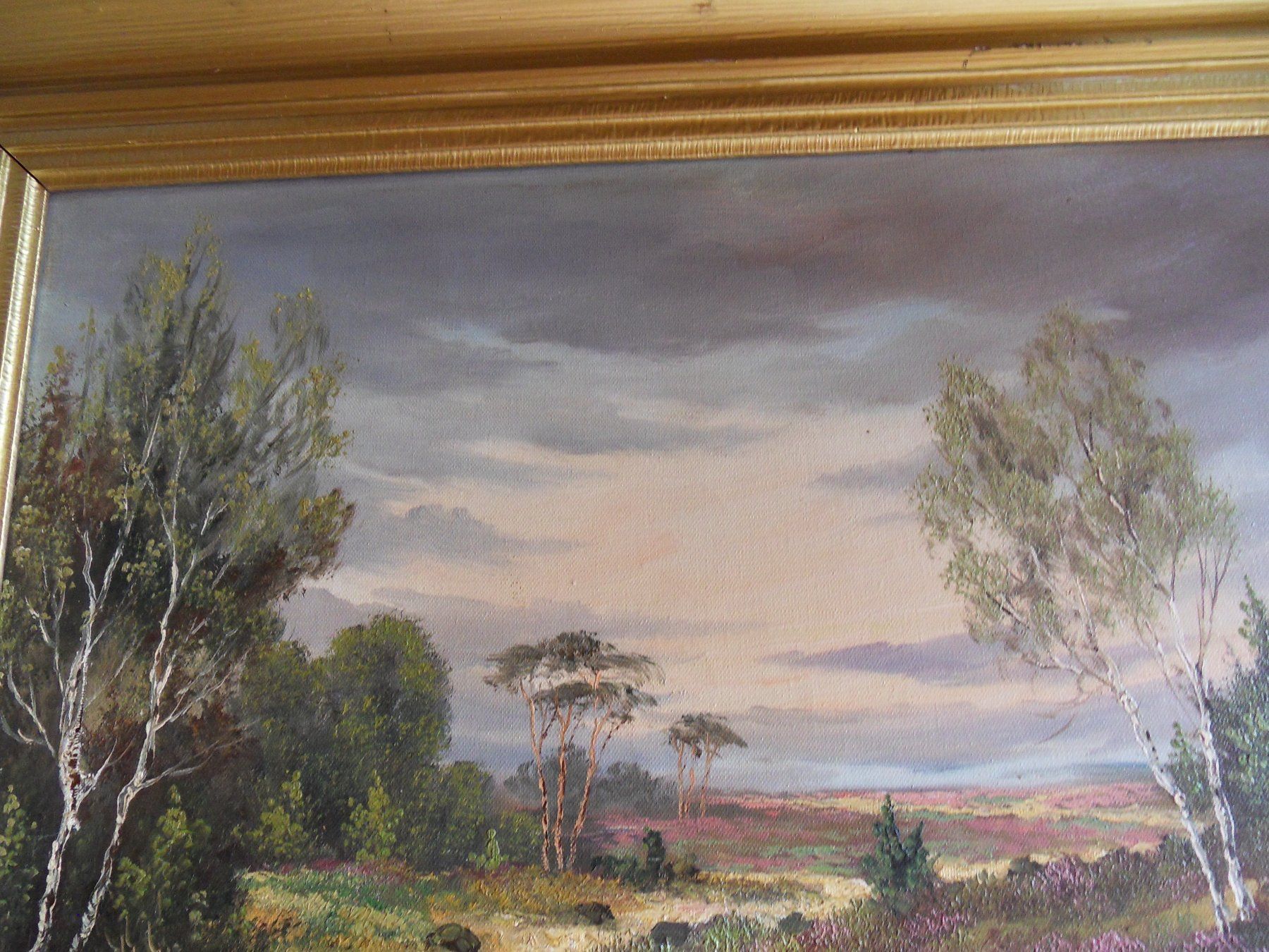 Gemälde: Oelbild Landschaft – Gebraucht aus Schongau von Eva-Katharina 2