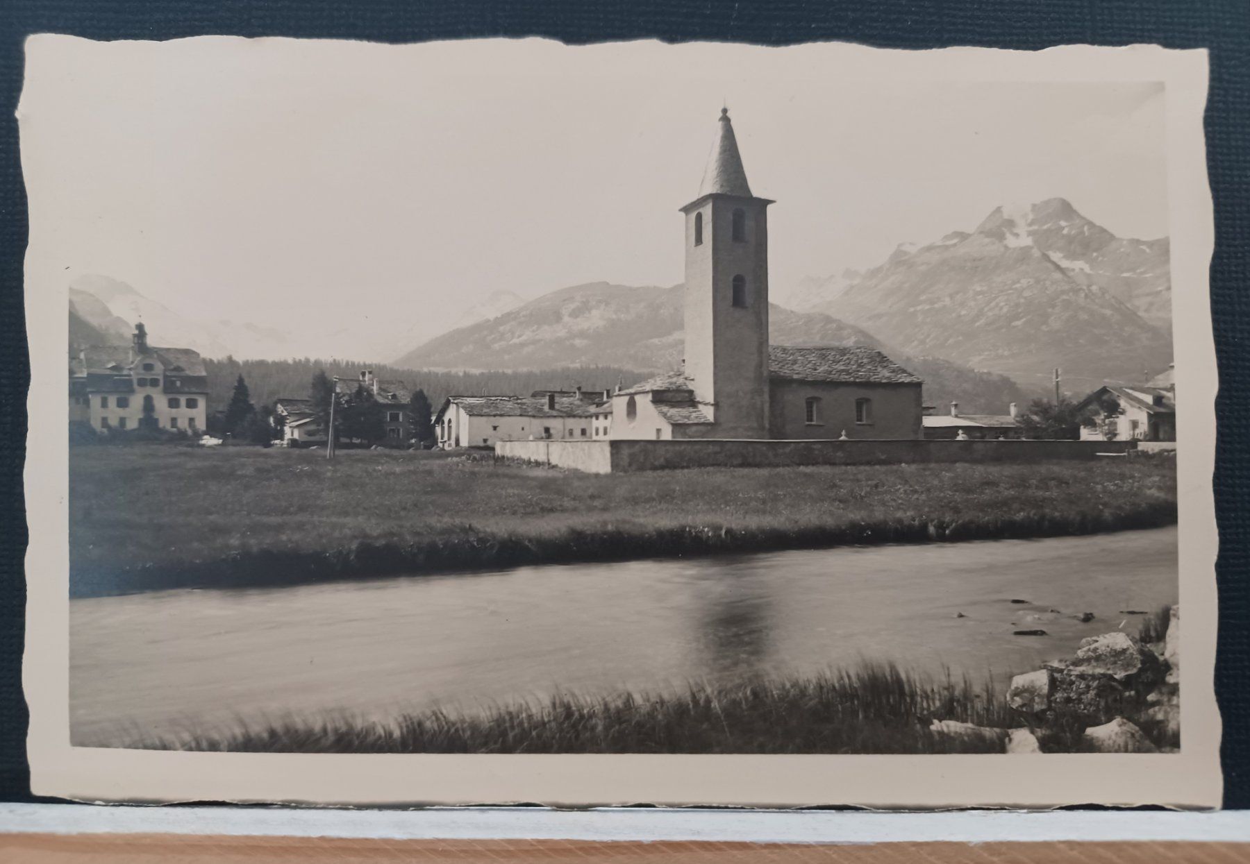 Cartoline postali: GR, No. 16, Sils-Baselgia, Engadin – Usato da Aarau Rohr venduto da mgvw