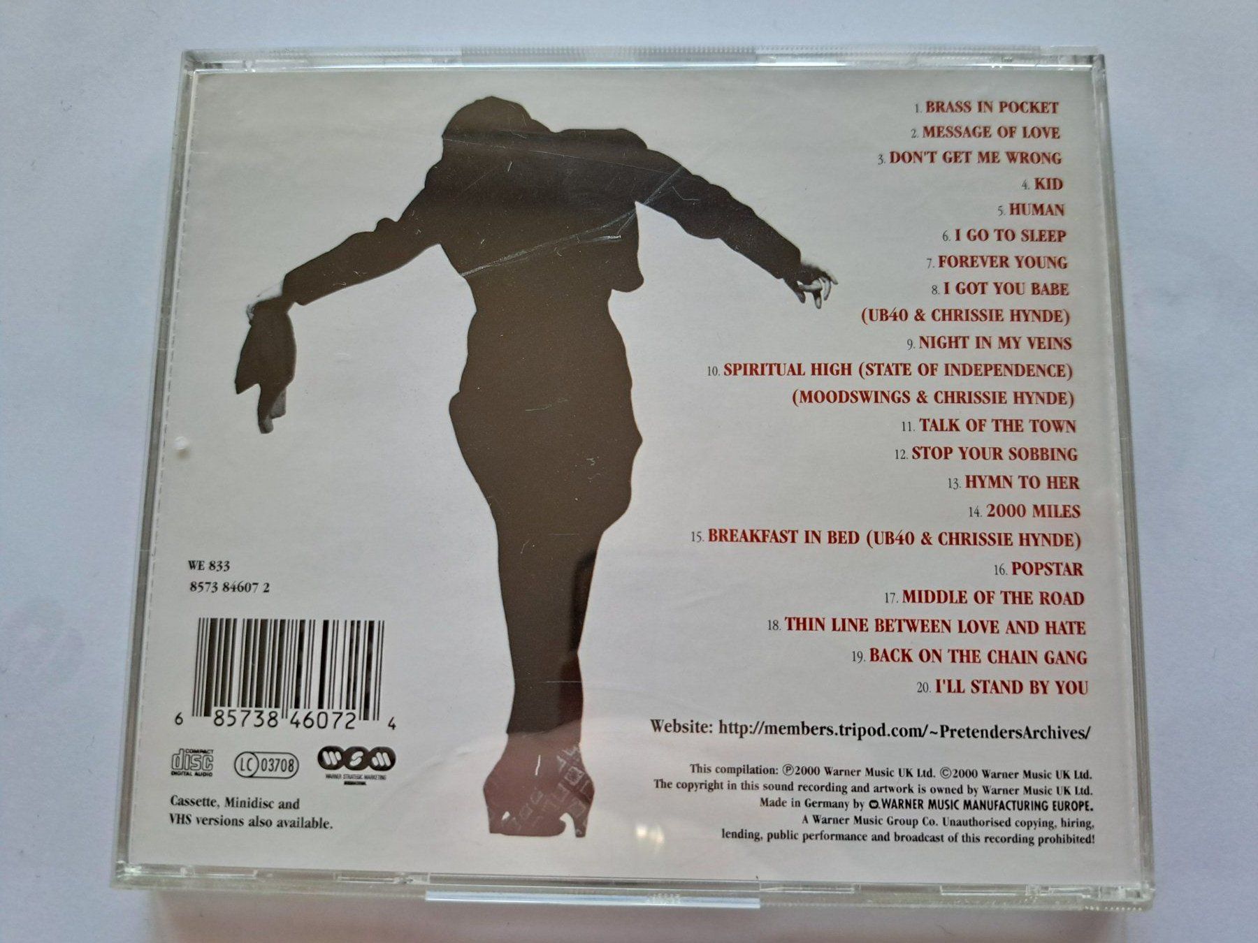 CDs: Cd The Pretenders - Greatest Hits  – Gebraucht aus Pully von bro_n52j 1