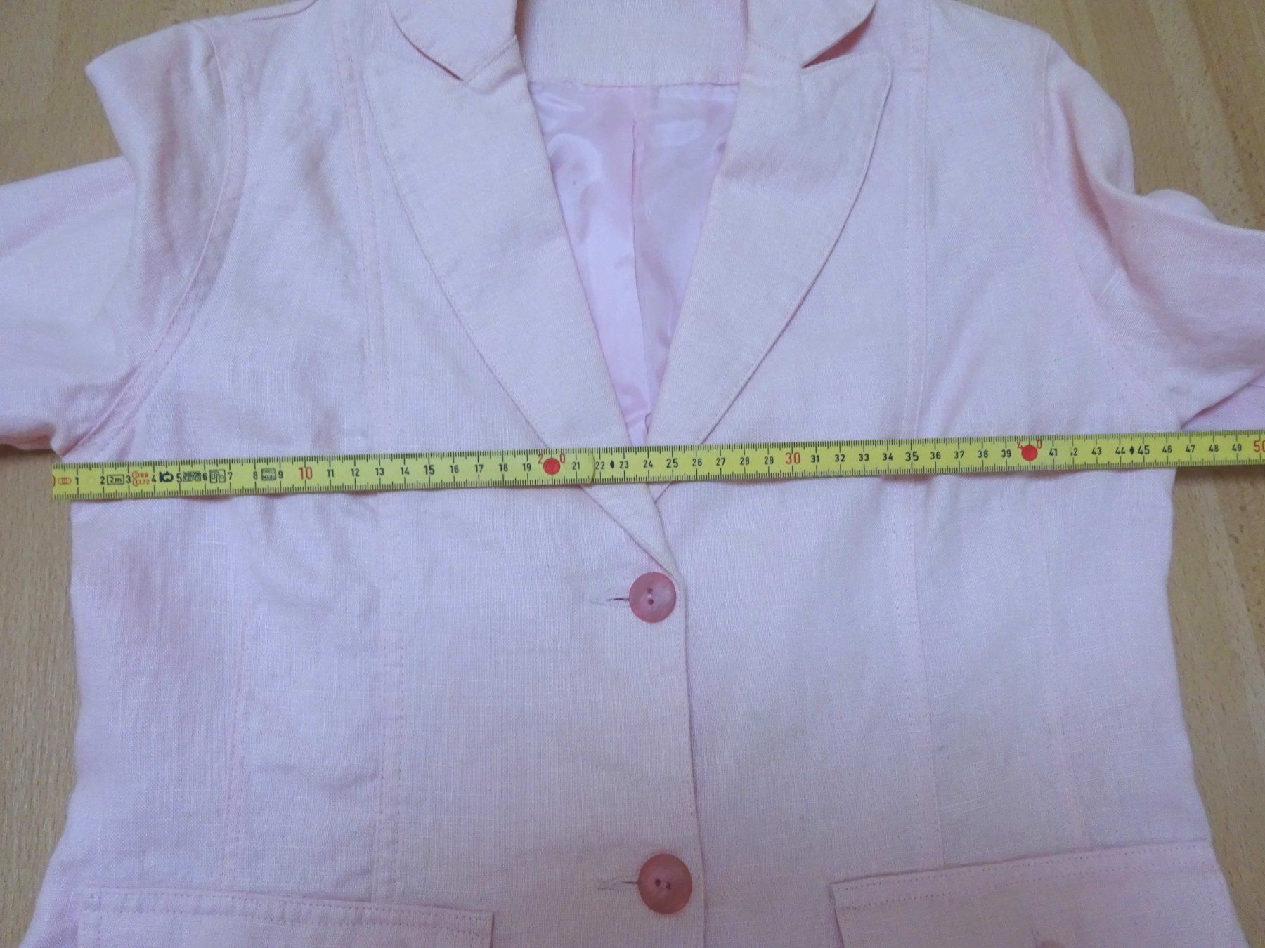 Giacche: Leinen Blazer - rosa - Grösse 38/40 – Usato da Zofingen venduto da Justizia_01 2