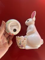Décoration de Pâques PartyLite Lapin et Oeuf fleuri🐰🌸💐