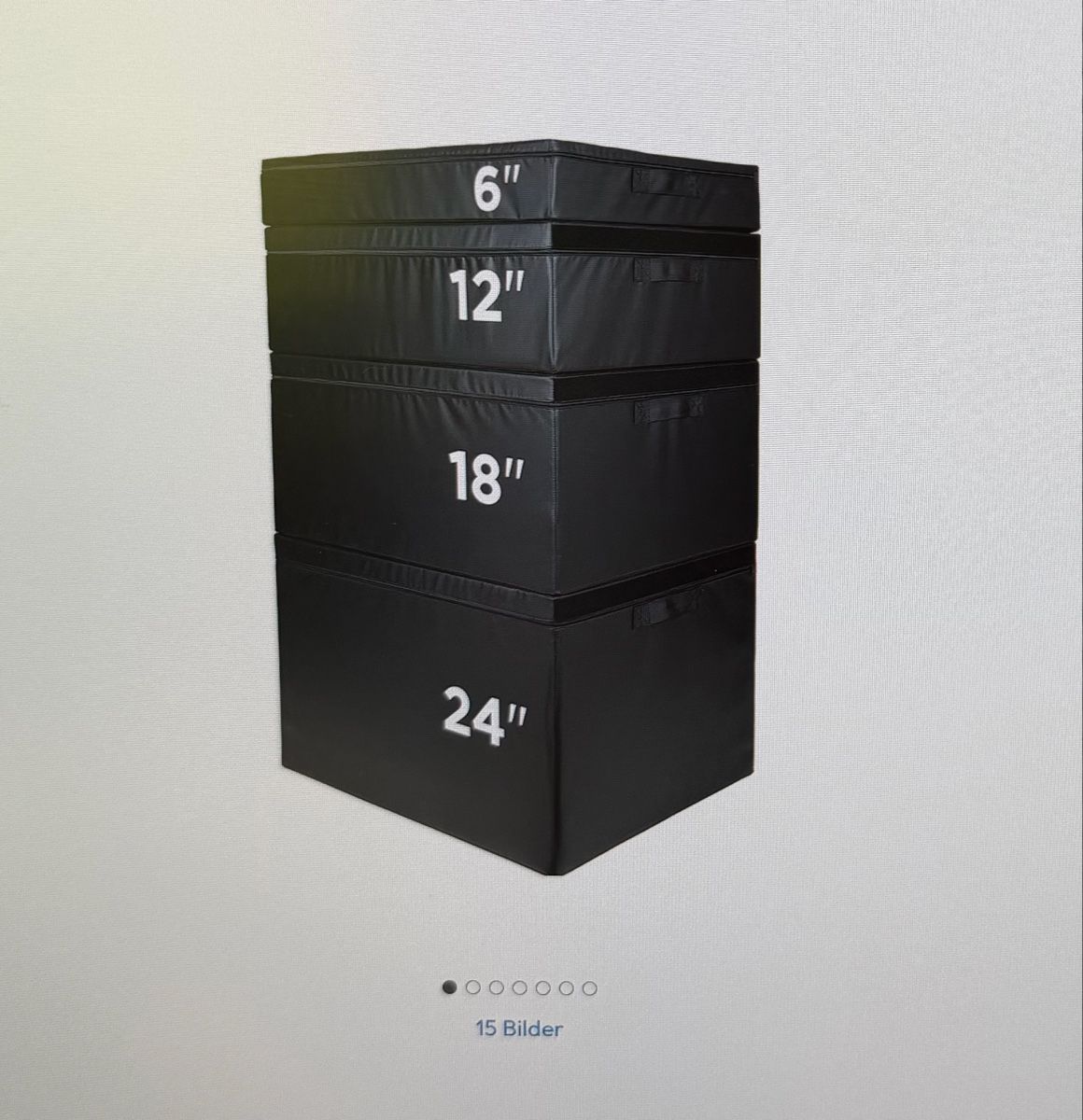 Hometrainer: Fitcom Soft Jump Box Set Plyoboxen Set  – Usato da Zürich venduto da dessaster