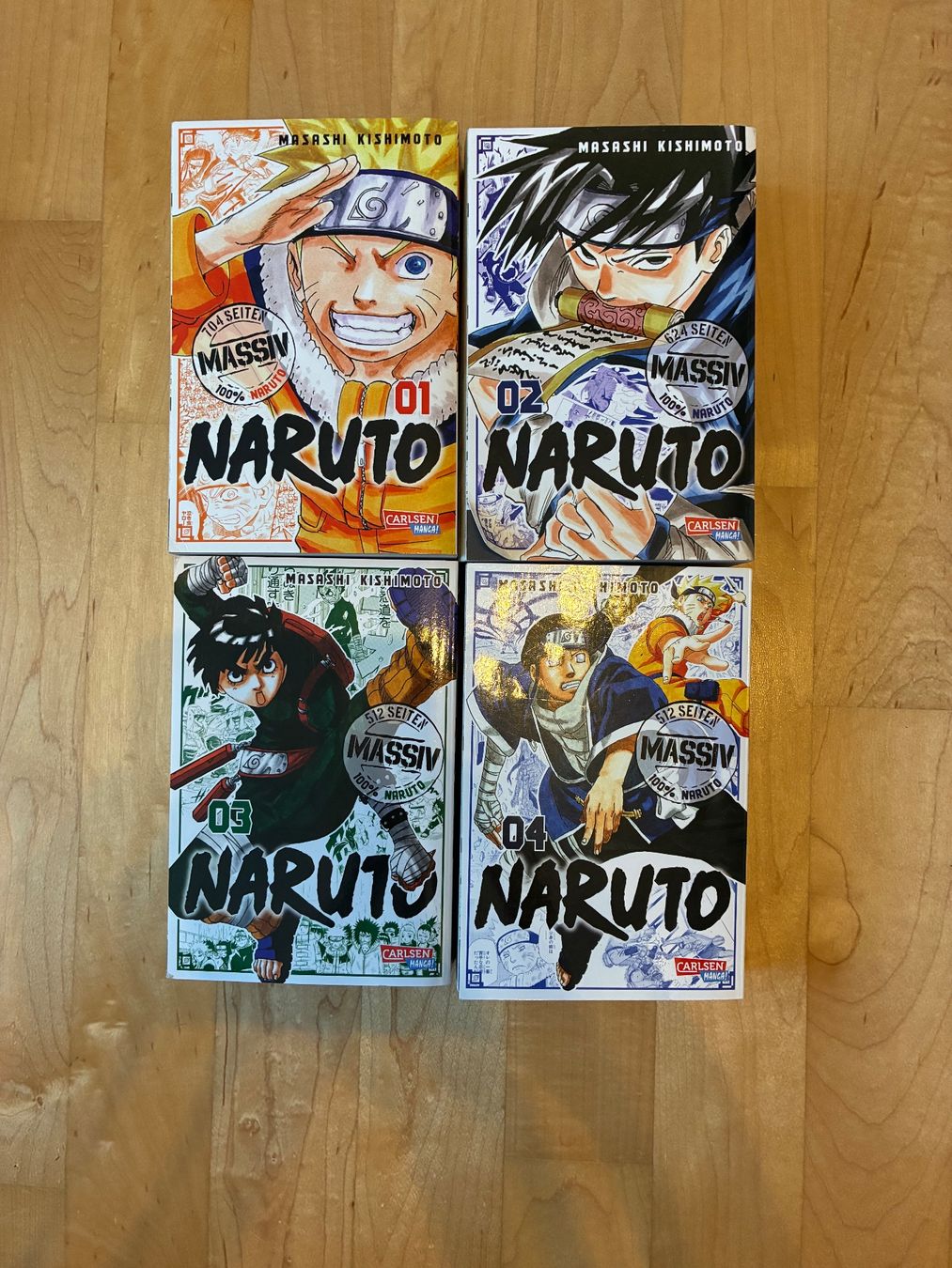 Fumetti: Naruto Massiv 01 - 04 – Usato da Niederglatt ZH venduto da Yuucki 5