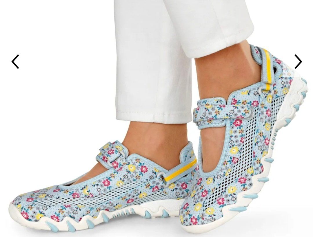 Scarpe da donna: Neu: Klettslipper Allrounder Multicolor Gr. 4,5 / 37,5 – Nuovo (secondo la descrizione) da Muri AG venduto da Edlerweiss 6