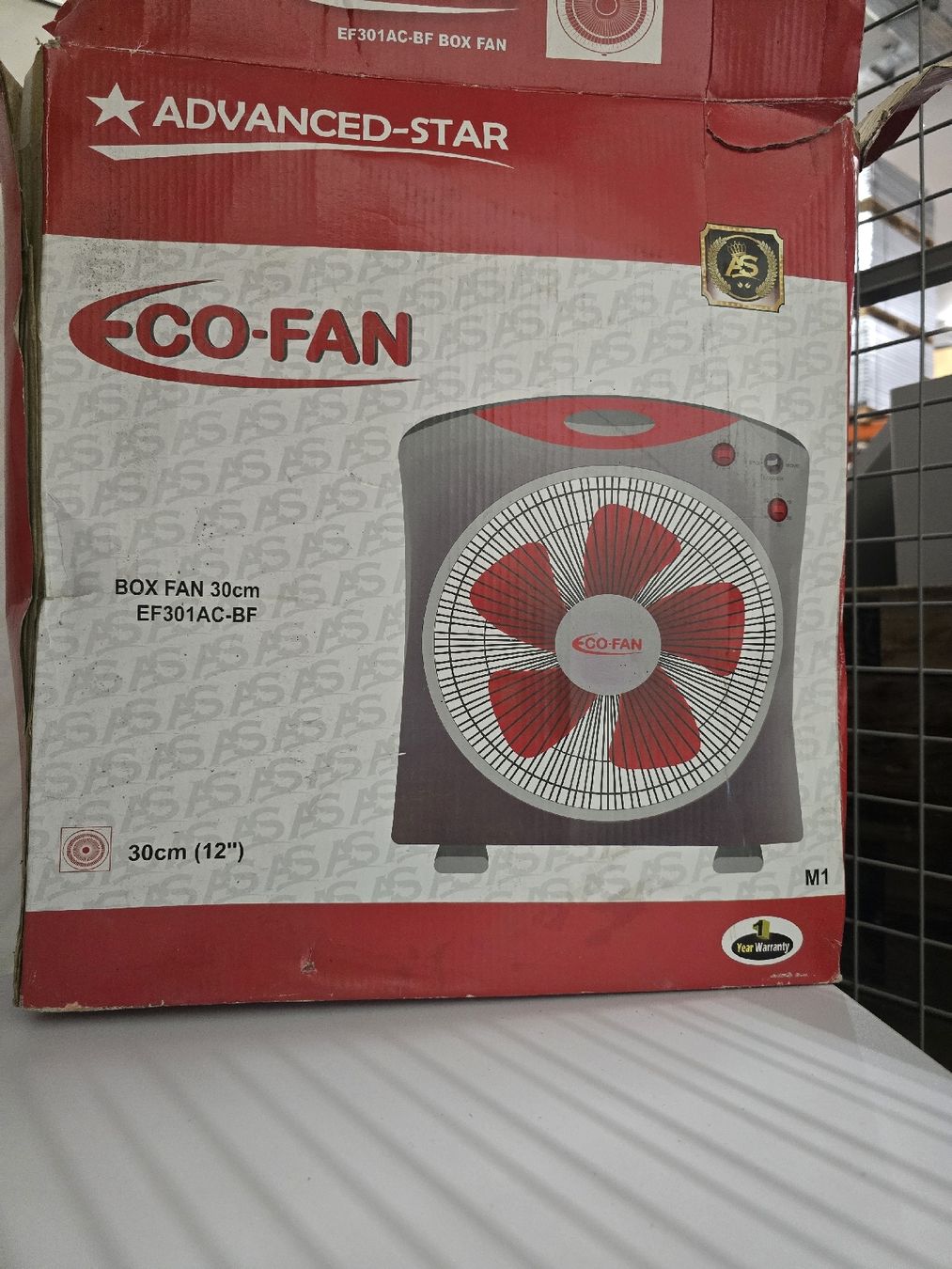 Ventilatori: Ventilator Eco-Fan Advanced-Star, Durchmesser 30cm, Top! – Nuovo (secondo la descrizione) da Safenwil venduto da Leo.87. 2