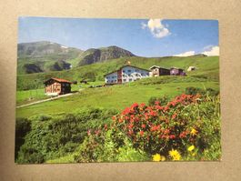 AK Fideris Heuberge Berghaus Arflina mit Chalet