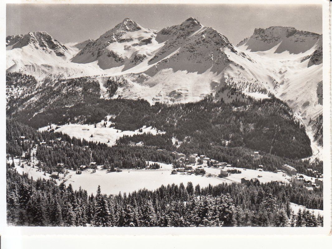Cartoline postali: Arosa 1955 – Usato da Bürglen TG venduto da StampGraf