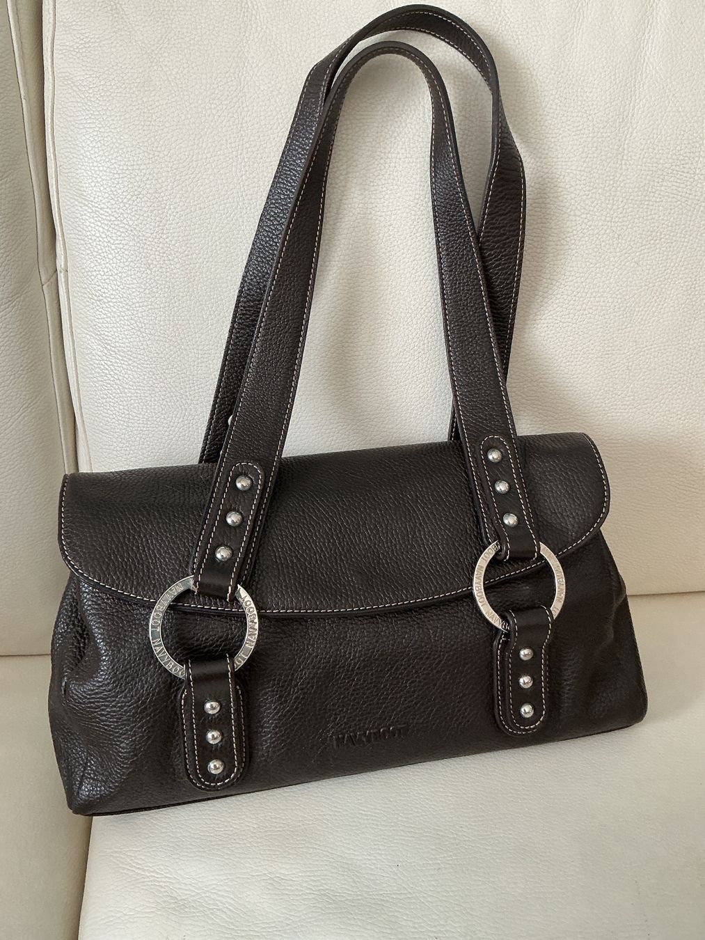 Navyboot Borse da donna: NAVYBOOT  Tasche dunkelbraun Leder – Usato da Wettingen venduto da Andres54