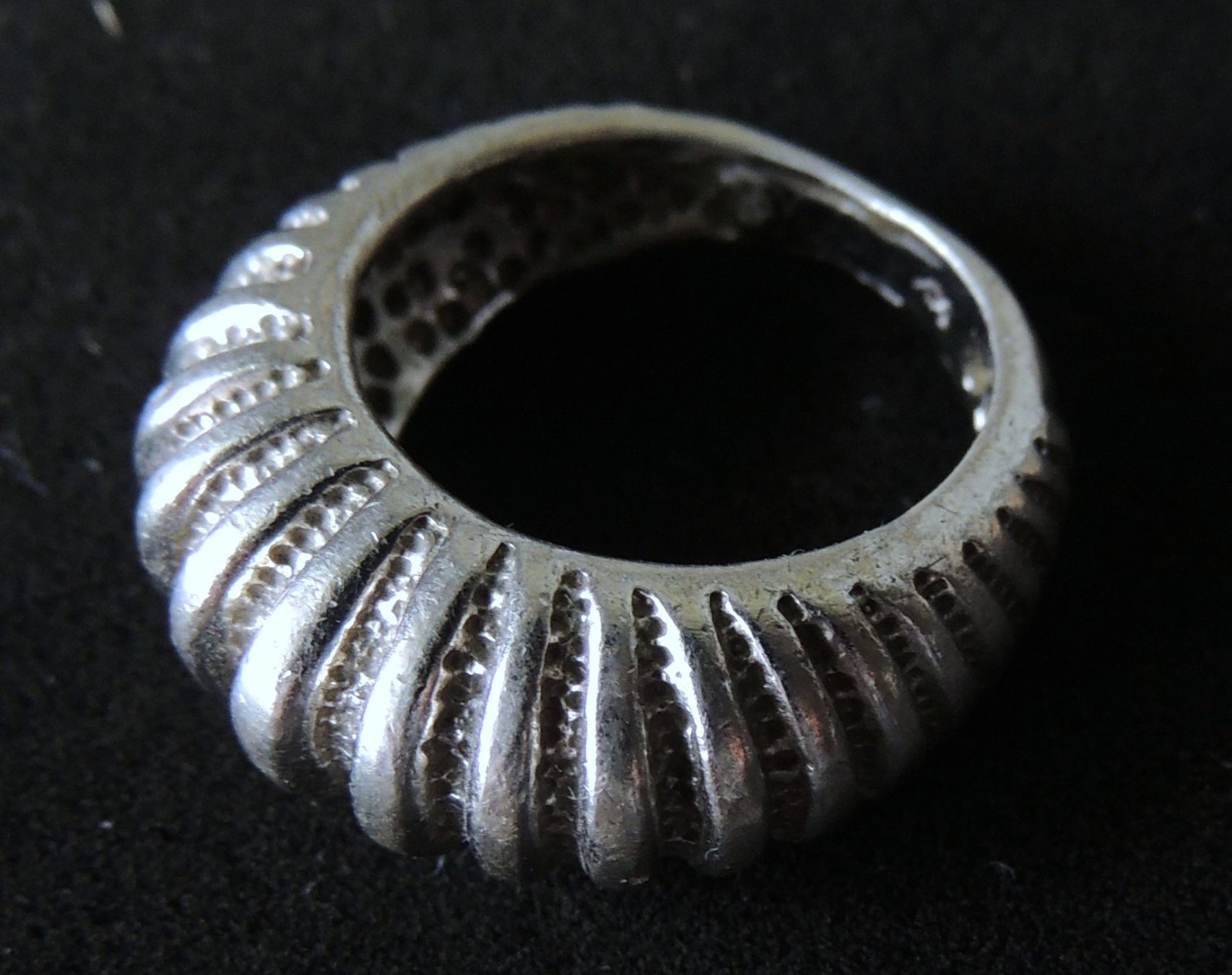 Ringe: Handgearbeiteter Silber 925 Fingerring Stil des Modernismus – Gebraucht aus Waldenburg von schaller707