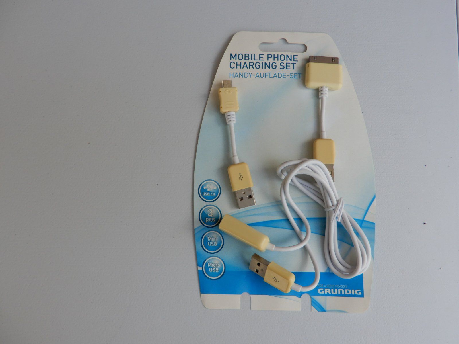 Grundig Cavi: Handy Auflade-Set Grundig – Nuovo e nell'imballaggio originale da Frick venduto da Harmony94