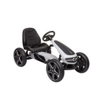 Go Kart Kinder Mercedes weiss - Gratis Versand