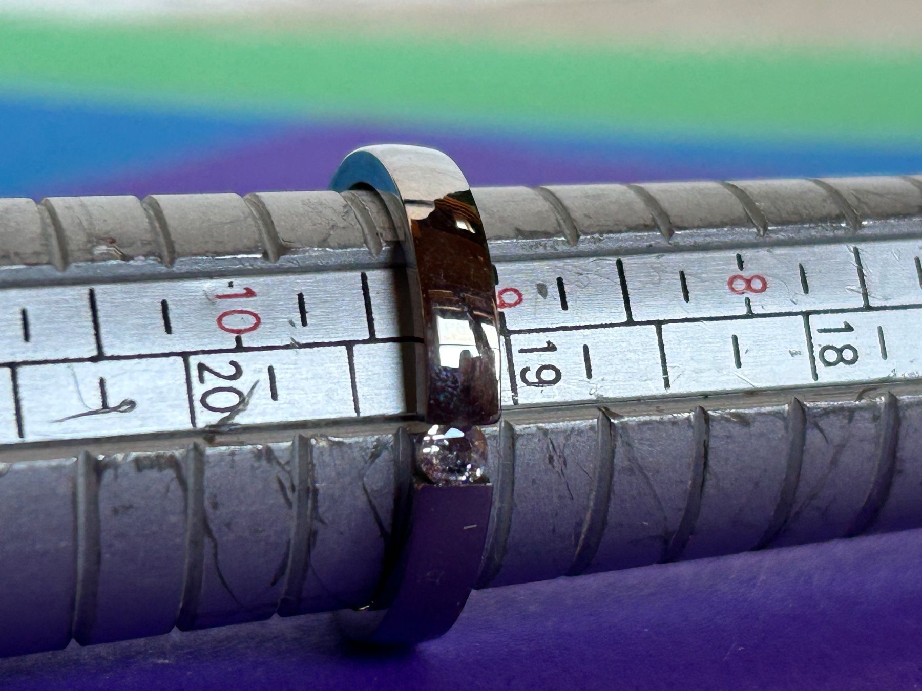 Anelli: Edelstahl Ring klassisch (61) – Nuovo e nell'imballaggio originale da Laufen venduto da Bellavitaboom 7
