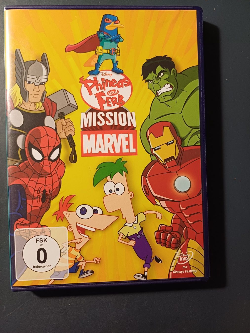 Tutti i DVDs: DVD Marvel Phineas und Ferb – Usato da Zürich venduto da Atad