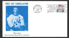 USA Sonderbrief Raumfahrt Eugene A. Cernan 6.12.1972