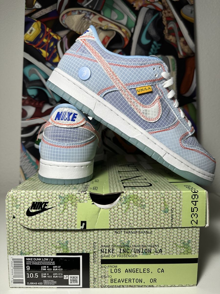 Nike Herrenschuhe: Nike Dunk Low Union LA Passport Pack Argon Gr. 42.5 – Neu und originalverpackt aus Freidorf TG von kickznlacez 3