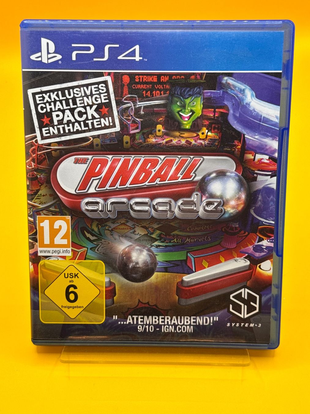 Sony Spiele: The Pinball Arcade PS4 Spiel – Gebraucht aus Oberwil b. Zug von silver2024