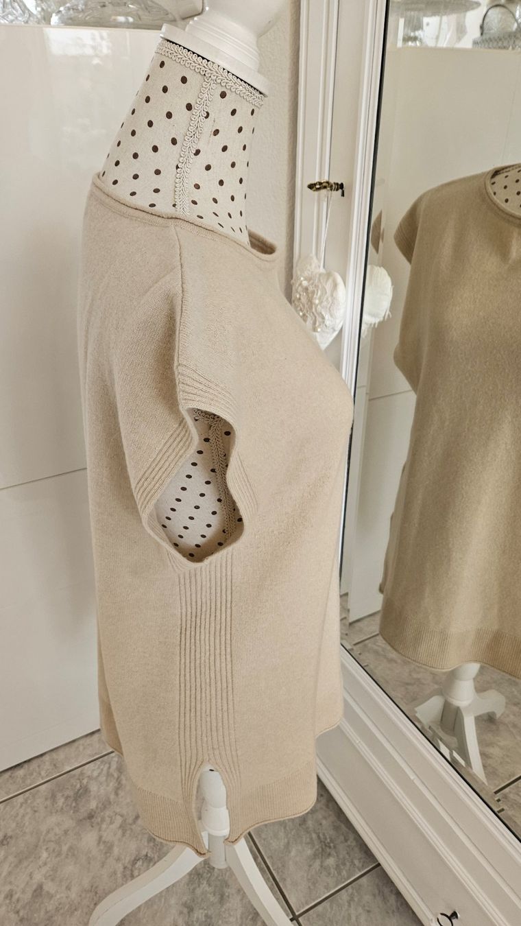 Maglioni & Felpe: Cashmere Collection Pullunder, Beige, Grösse L, Top Zustand – Usato da Gossau ZH venduto da fashiontwo 5