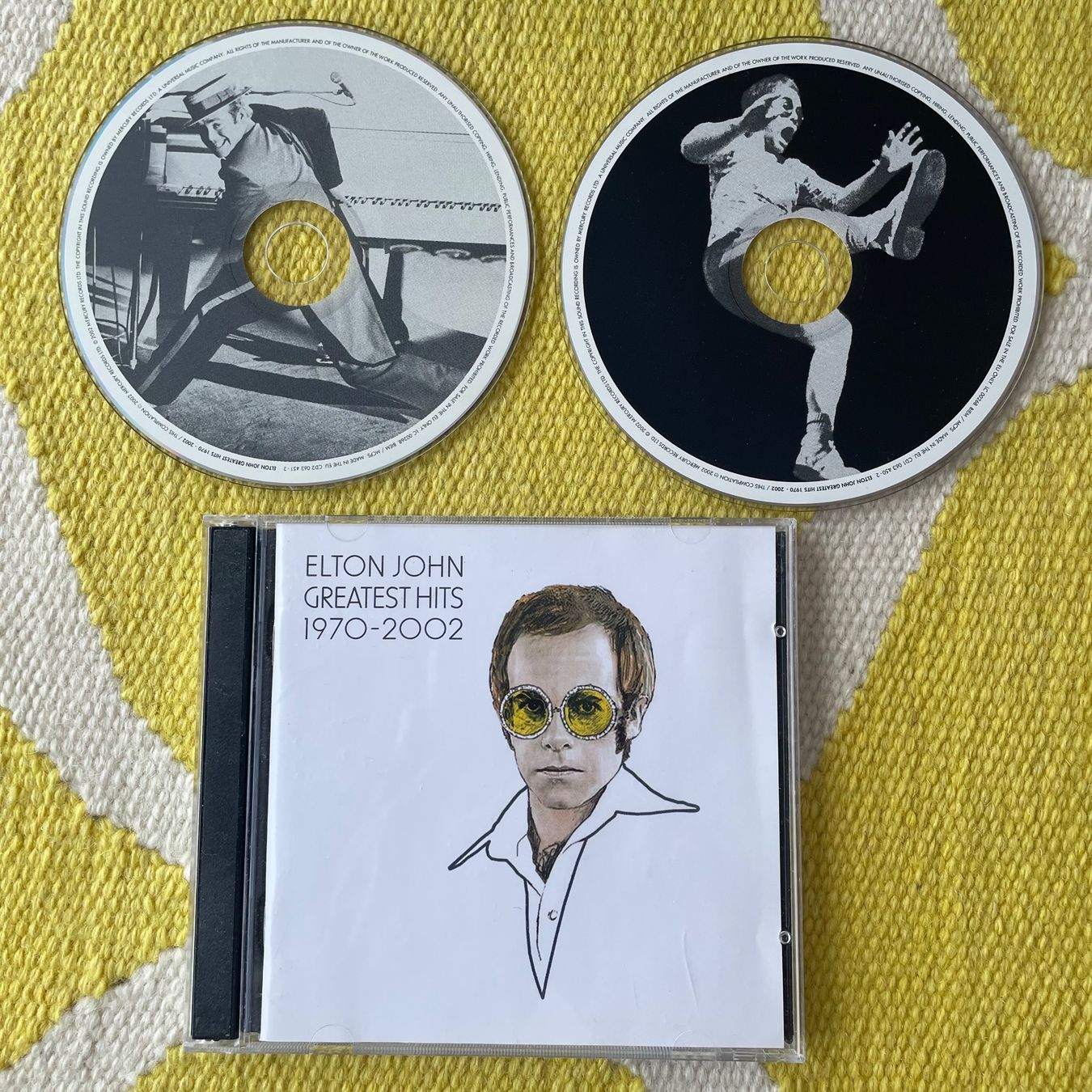 CD: ELTON JOHN-2CD GREATEST HITS 1970-2002 – Usato da Rorschacherberg venduto da CD-Roli