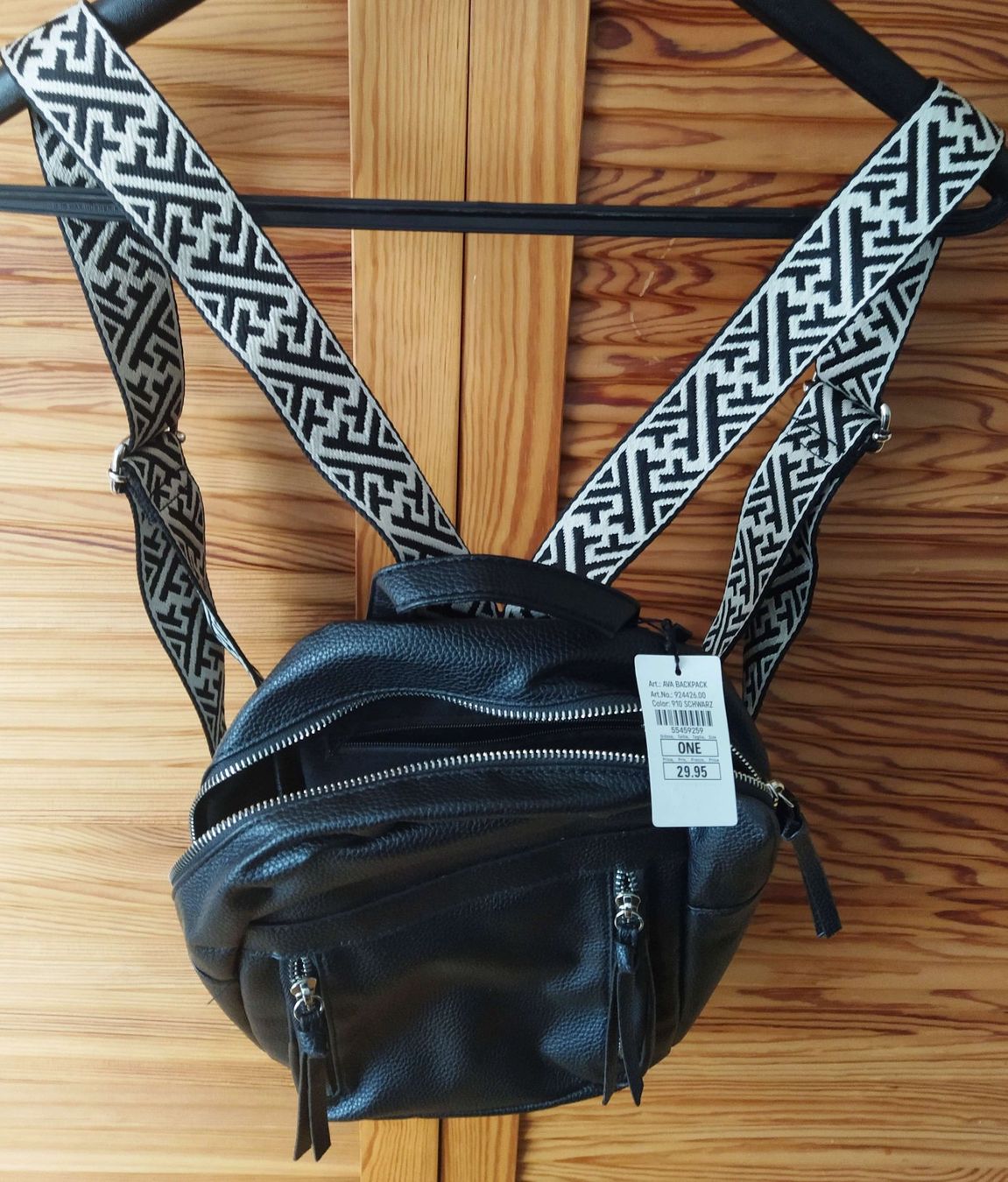 Zaini: Rucksack / Backpack, Schwarz - 27 cm x 27 cm x 12 cm - – Nuovo e nell'imballaggio originale da Zürich venduto da 1-2-3-Kaufen 6