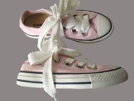 Gr. 28 CONVERSE rosa Sneakers allstar breite Schnürsenkel