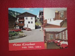 AK Austria Fiss Haus Kirschner alte Autos