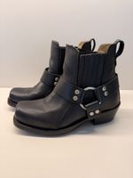 Spirit Motors Stiefel Schwarz Leder Grösse 39 biker boots