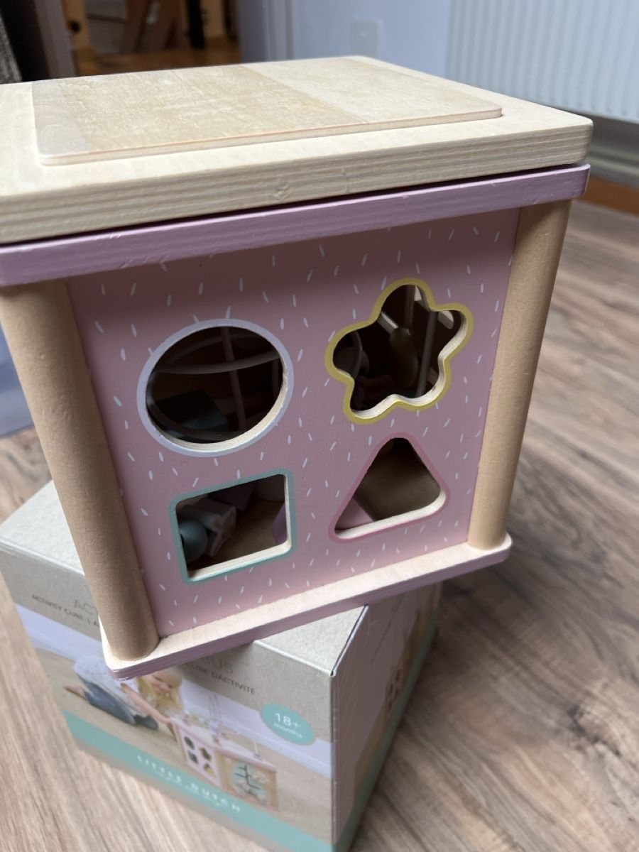 Spielzeuge: Little Dutch Activity Cube rosa Holz  – Gebraucht aus Thun von mre_tsg5 2