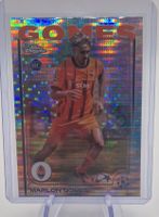 Marlon Gomes Topps Chrome RC Fussballkarte guter Zustand