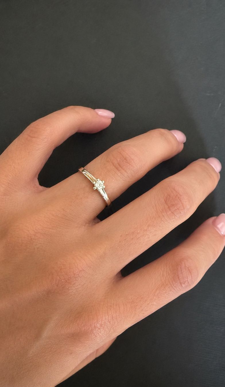 Bagues: Ring mit echtem Stein – D'occasion à Unterägeri par bas_rz62 1