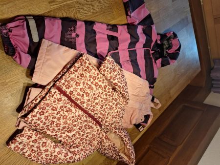 Mädchen Winterkleider 3-teilig 86-92